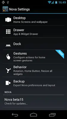 Nova Launcher android App screenshot 12